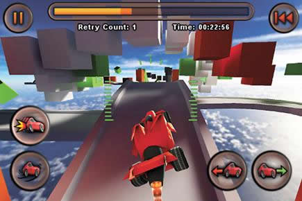 Jet Car Stunts iPhone Game Review 