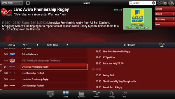 Virgin TV Anywhere Virgin TV Anywhere
