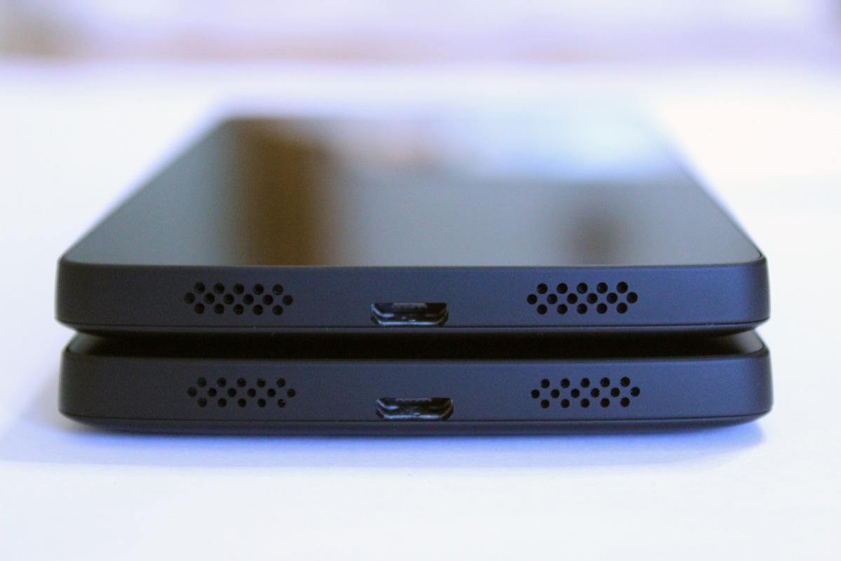 Google Nexus 5 Larger Speaker and Microphone Holes