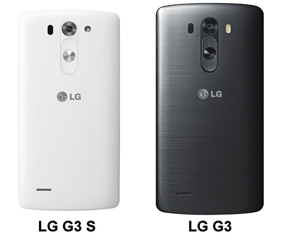 LG G3 S vs LG G3 Back
