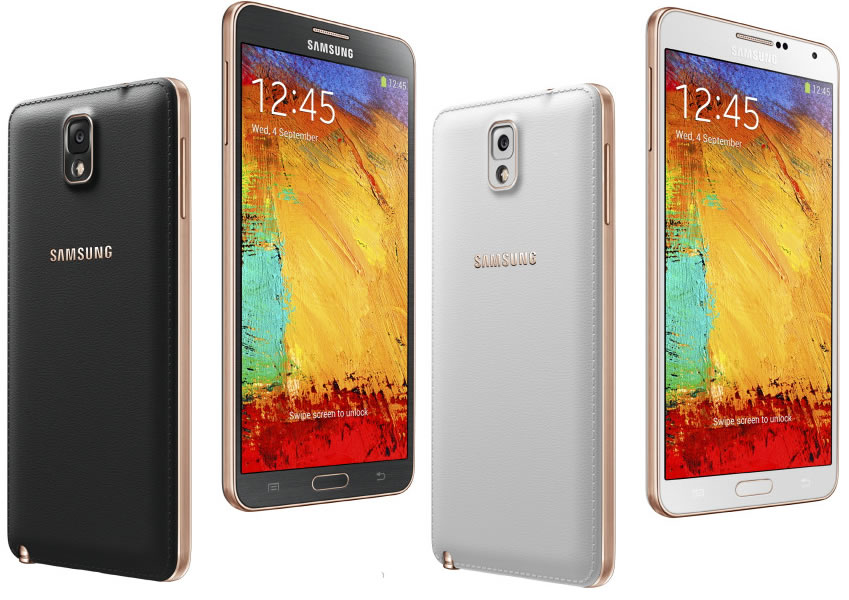 Samsung Galaxy Note 3 Rose Gold Editions