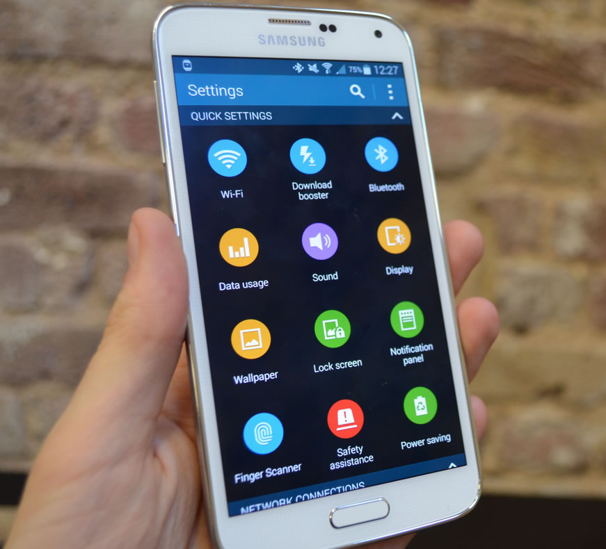 Samsung Galaxy S5 Review SOftware