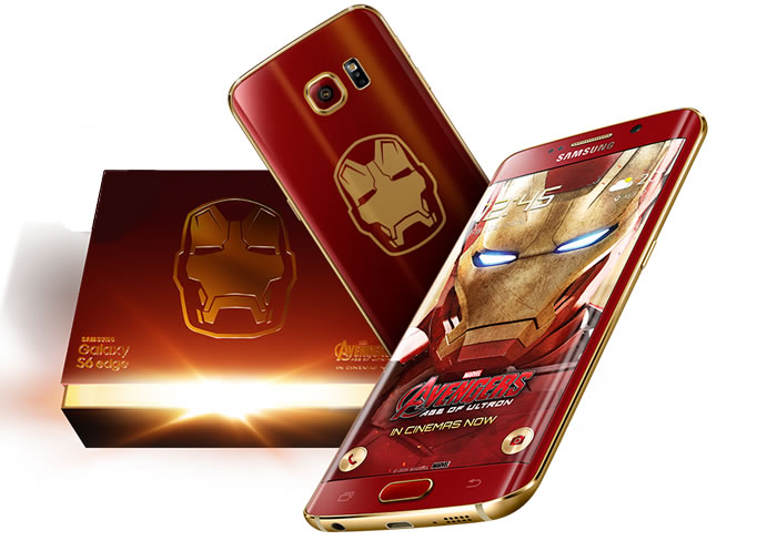 Samsung Galaxy S6 Edge Iron Man Box