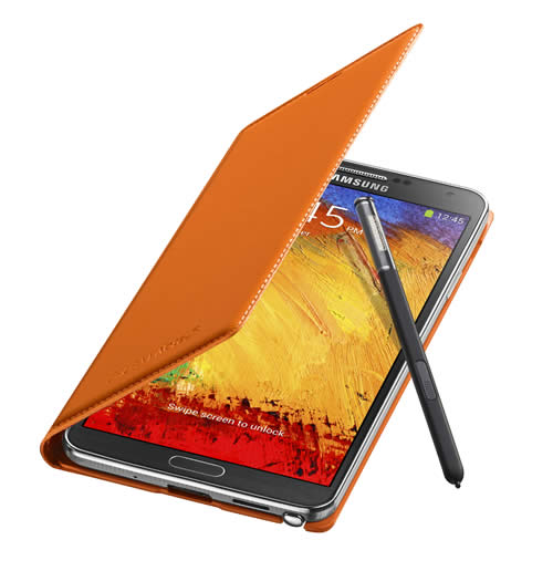 Samsung Galaxy Note 3 Orange Flipcover