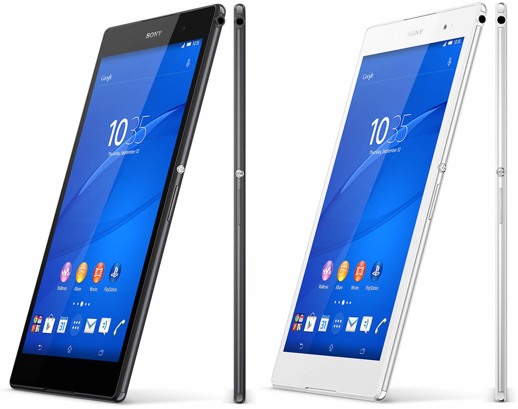 Sony Xperia Z3 Tablet Compact - Design Sony Xperia Z3 Tablet Compact - Design