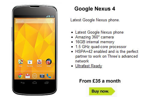 Google Nexus 4