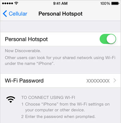 iOS Tethering iOS Tethering