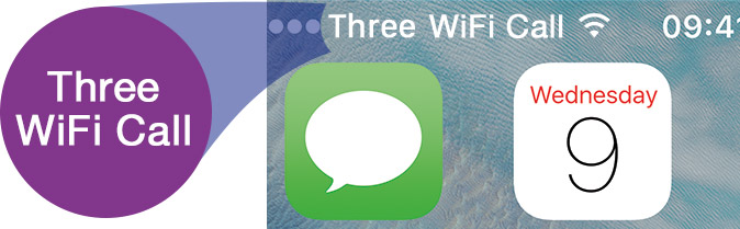 Three WiFi Calling