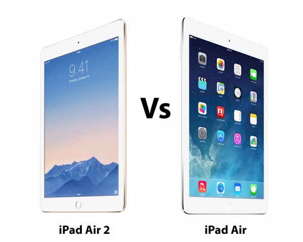 Apple iPad Air 2 vs iPad Air