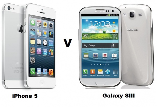 iPhone 5 v Samsung Galaxy SIII - Which Is The Better Smartphone ?