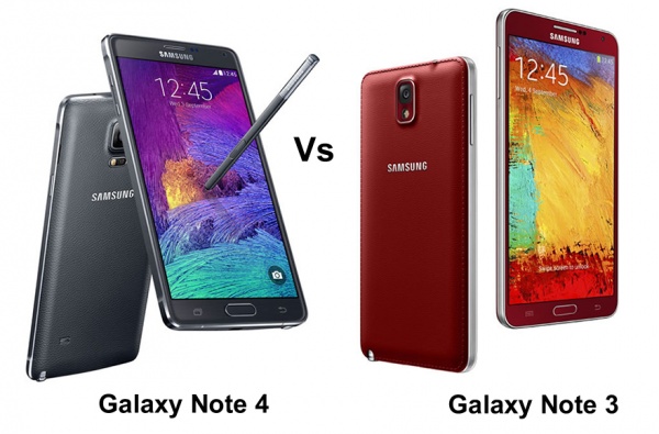 Samsung Galaxy Note 4 vs Samsung Galaxy Note 3: What are the differences?