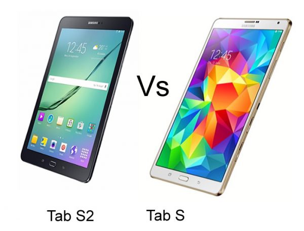 Samsung Galaxy Tab S2 vs Samsung Galaxy Tab S