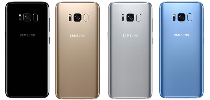 Galaxy S8 Colours
