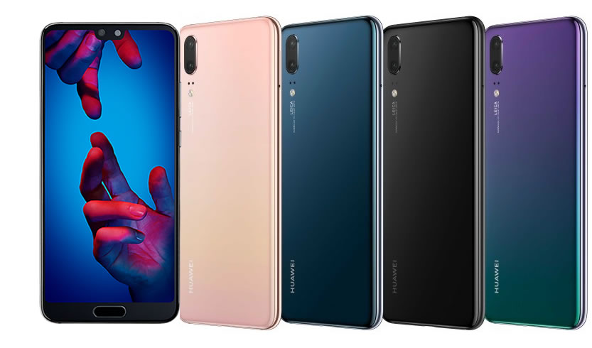 Huawei P20 Colours