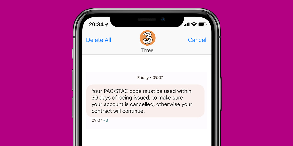 Three PAC Code - Keep Number