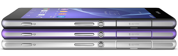 Sony Xperia Z2 Design