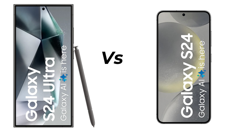 Samsung Galaxy S24 Ultra vs Galaxy S24